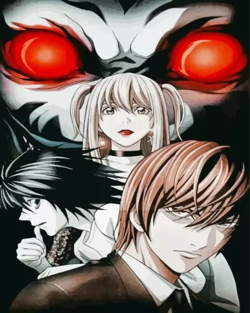 Death Note Manga Diamond Paintings