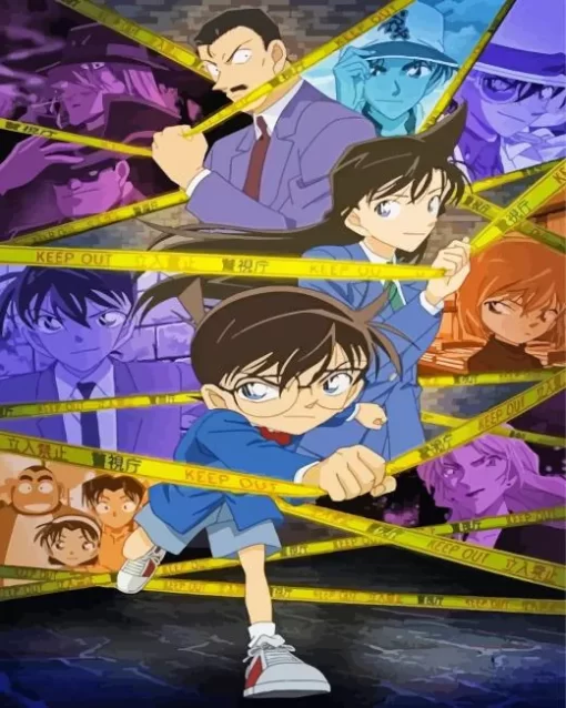 Detective Conan Anime Diamond Dotz