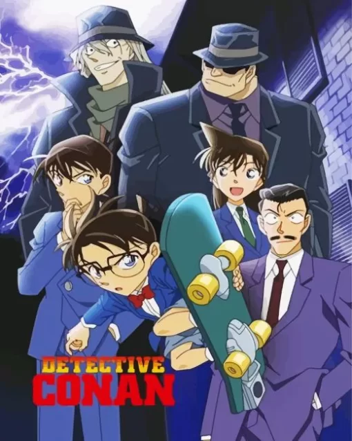 Detective Conan Anime Poster Diamond Dotz