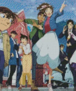 Detective Conan Anime Serie Diamond Paints