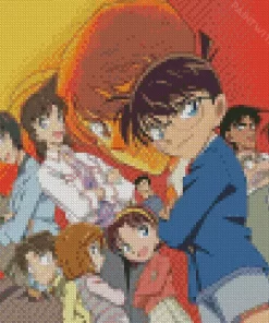 Detective Conan Characters Diamond Paints