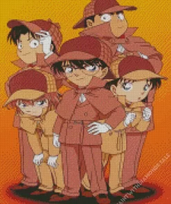 Detective Conan Friends Diamond Paints