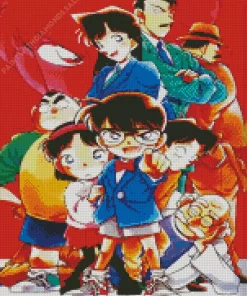 Detective Conan Manga Diamond Paints