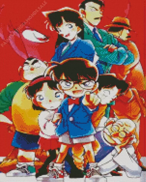 Detective Conan Manga Diamond Paints