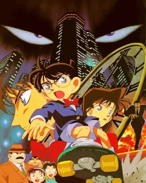 Detective Conan Poster Diamond Dotz