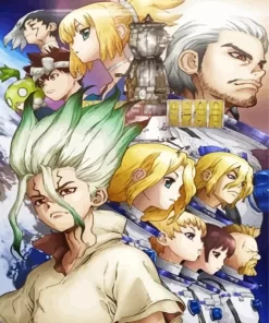 Dr Stone Anime Diamond Dotz