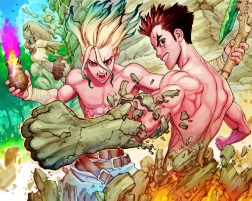 Dr Stone Anime Serie Diamond Dotz