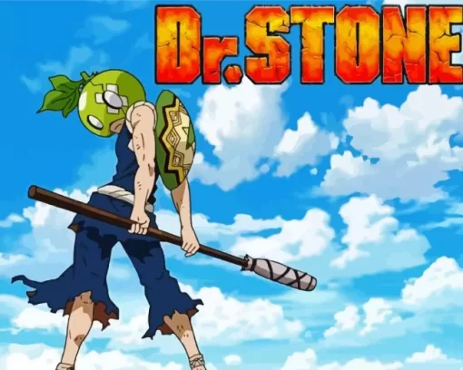 Dr Stone Anime poster Diamond Dotz