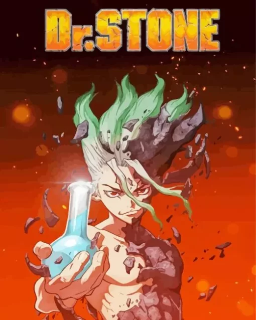 Dr Stone Poster Diamond Dotz