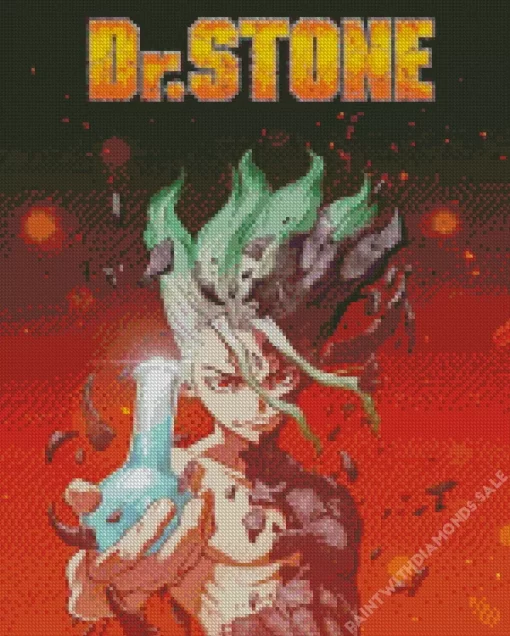 Dr Stone Poster Diamond Paints