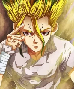 Dr Stone Senku Diamond Dotz