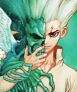 Dr Stone Senku Diamond Dotz