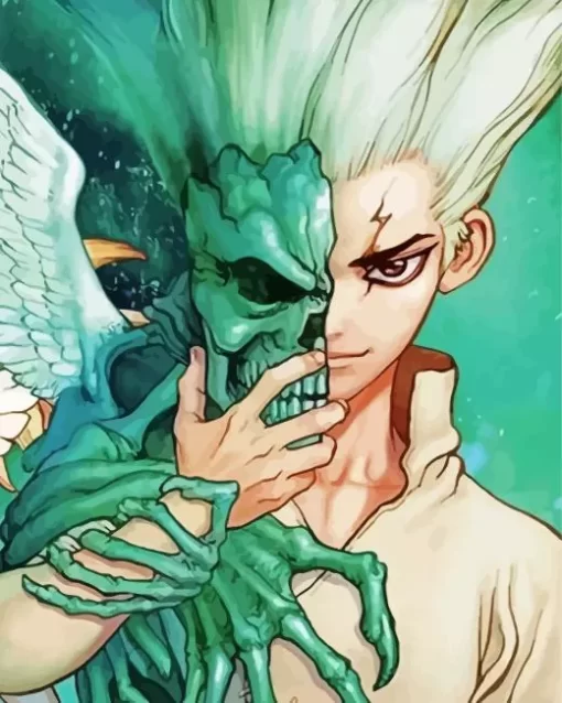 Dr Stone Senku Diamond Dotz