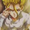 Dr Stone Senku Diamond Paints