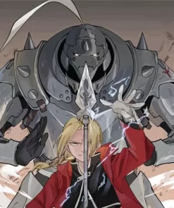 Edward And Alphonse Elric Diamond Paints