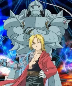 Edward Elric And Alphonse Elric Diamond Paints