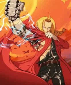 Edward Elric Fullmetal Alchemist Diamond Paints