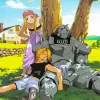 Edward Elric With Alphonse And Winry Diamond Paints