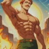 Escanor Seven Deadly Sins Anime Diamond Paintings