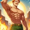 Escanor Seven Deadly Sins Anime Diamond With Numbers