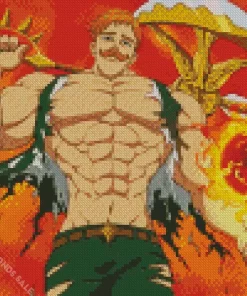 Escanor The Seven Deadly Sins Diamond Paintings