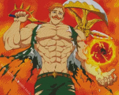 Escanor The Seven Deadly Sins Diamond Paintings