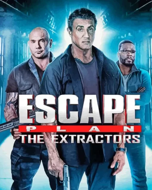 Escape Plan The Extractors Diamond Painting