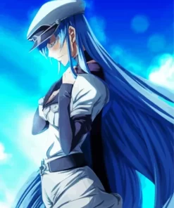 Esdeath Akame Ga Kill Diamond By Numbers