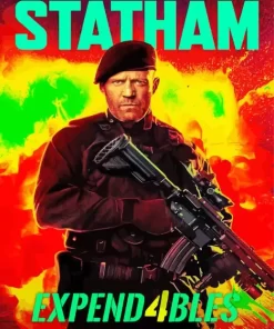 Expendables 4 Poster Jason Statham Diamond Painting