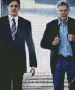 Extraordinary Measures Harrison Ford Diamond Painting