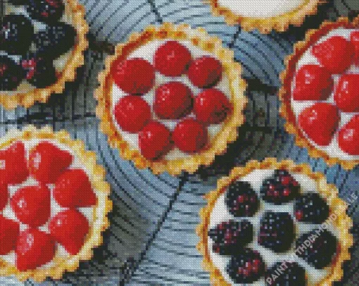 Fabulous Fruit Tarts Diamond Painting