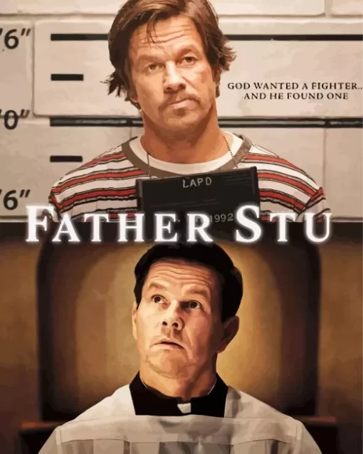 Father Stu Mark Wahlberg Diamond Painting