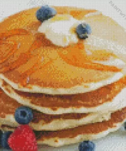 Fluffy Pancakes Diamond Painting