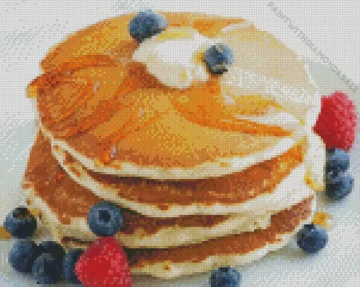 Fluffy Pancakes Diamond Painting