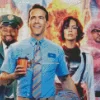 Free Guy Ryan Reynolds With Characters Diamond Painting