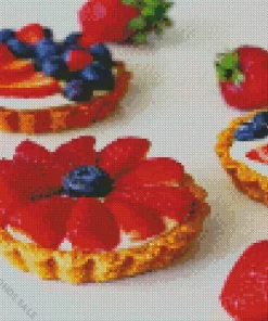 Fresh Fruit Tart Diamond Painting