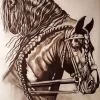 Friesian Horses Art Diamond Painting