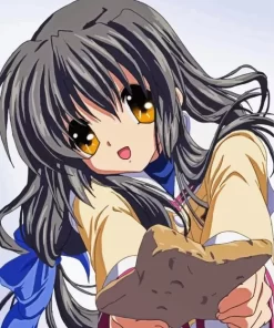 Fuko Ibuki Clannad Anime Diamond By Numbers