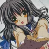 Fuko Ibuki Clannad Anime Diamond Paints