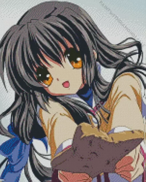 Fuko Ibuki Clannad Anime Diamond Paints