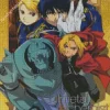 Fullmetal Alchemist Anime Poster Diamond With Numbers