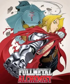 Fullmetal Alchemist Poster Diamond Paints