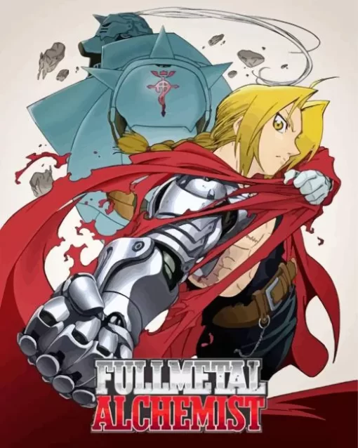 Fullmetal Alchemist Poster Diamond Paints