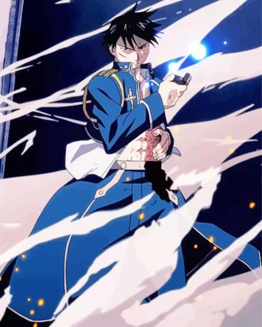 Fullmetal Alchemist Roy Mustang Diamond Paints