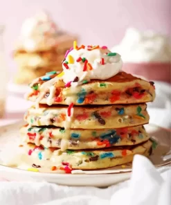 Funfetti Pancakes Diamond Painting