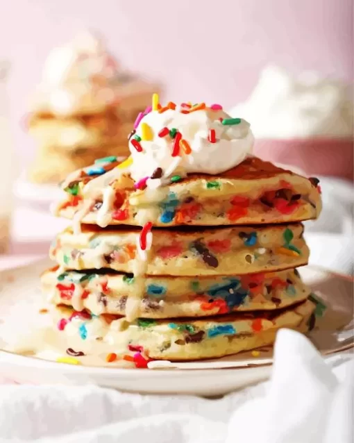 Funfetti Pancakes Diamond Painting