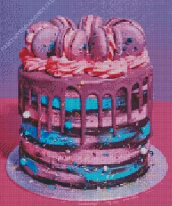 Galaxy Cake Diamond Painting