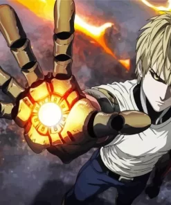 Genos One Punch Man Diamond Paints