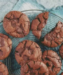 Giant Chocolate Cookies Diamond Painting