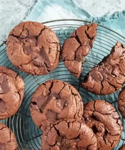 Giant Chocolate Cookies Diamond Painting